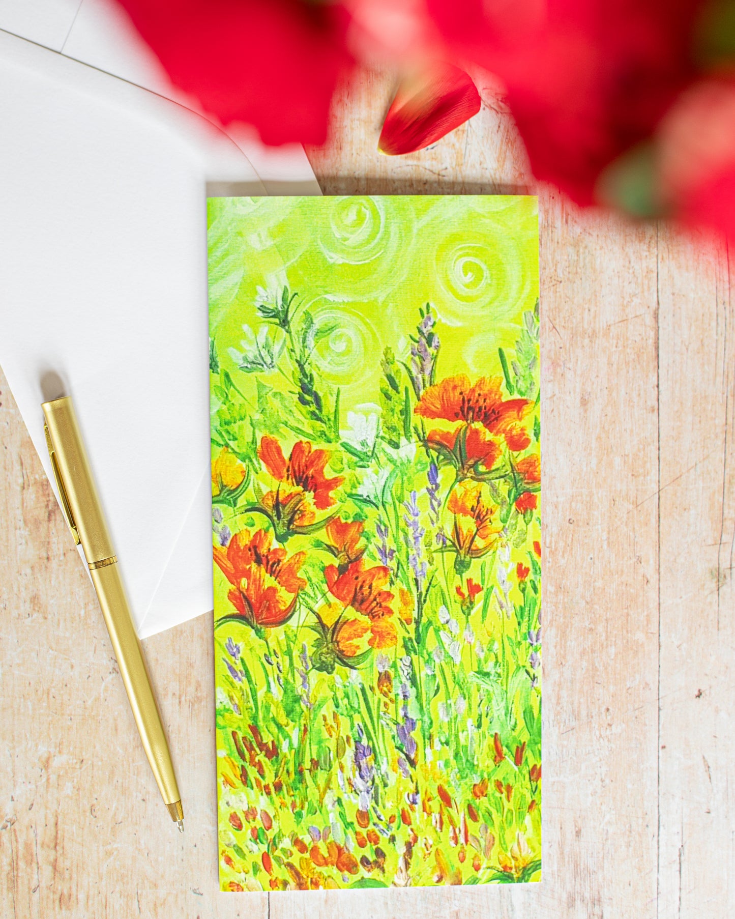 Greeting Card - Poppy Fields