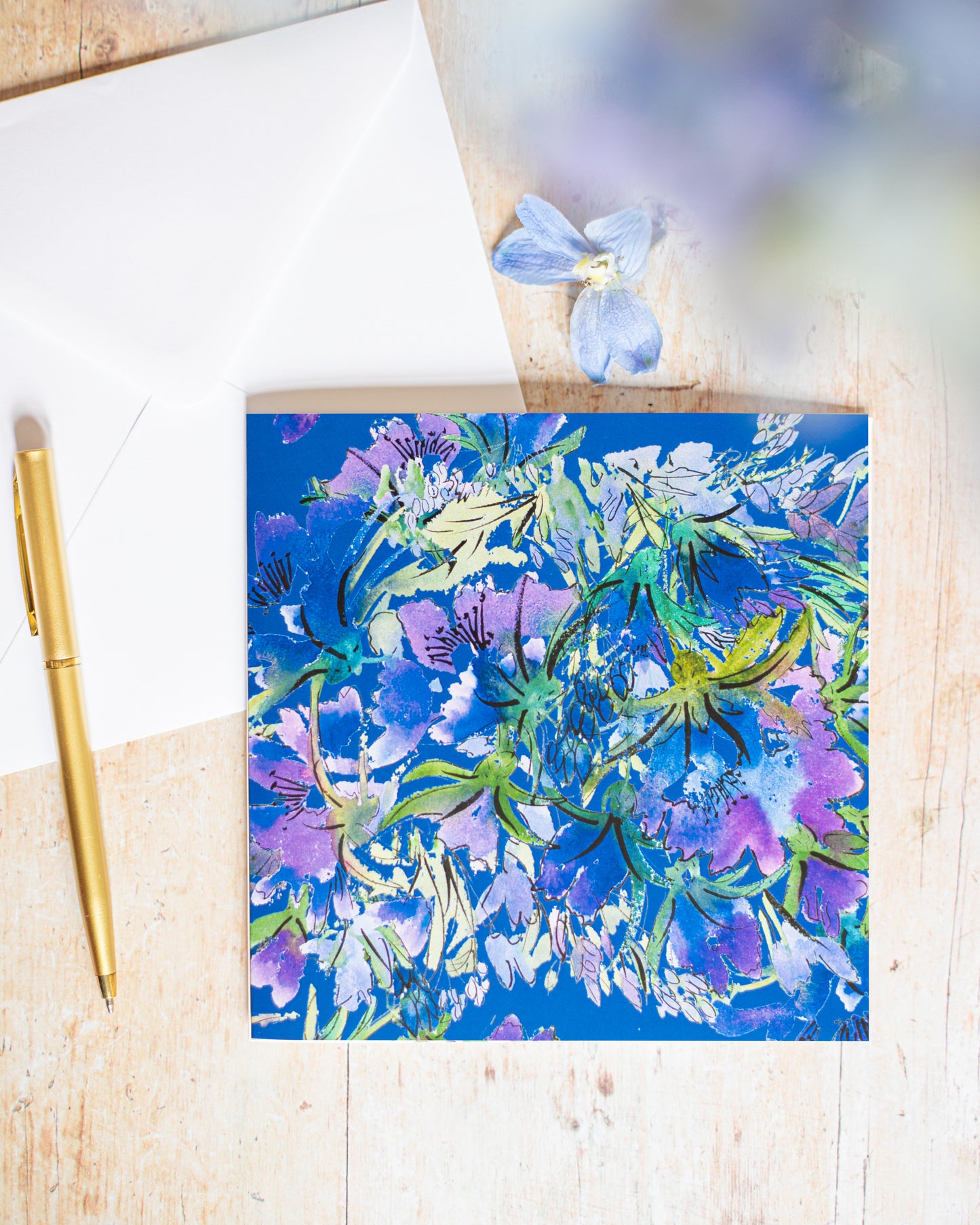 Greeting Card- Purplelicious