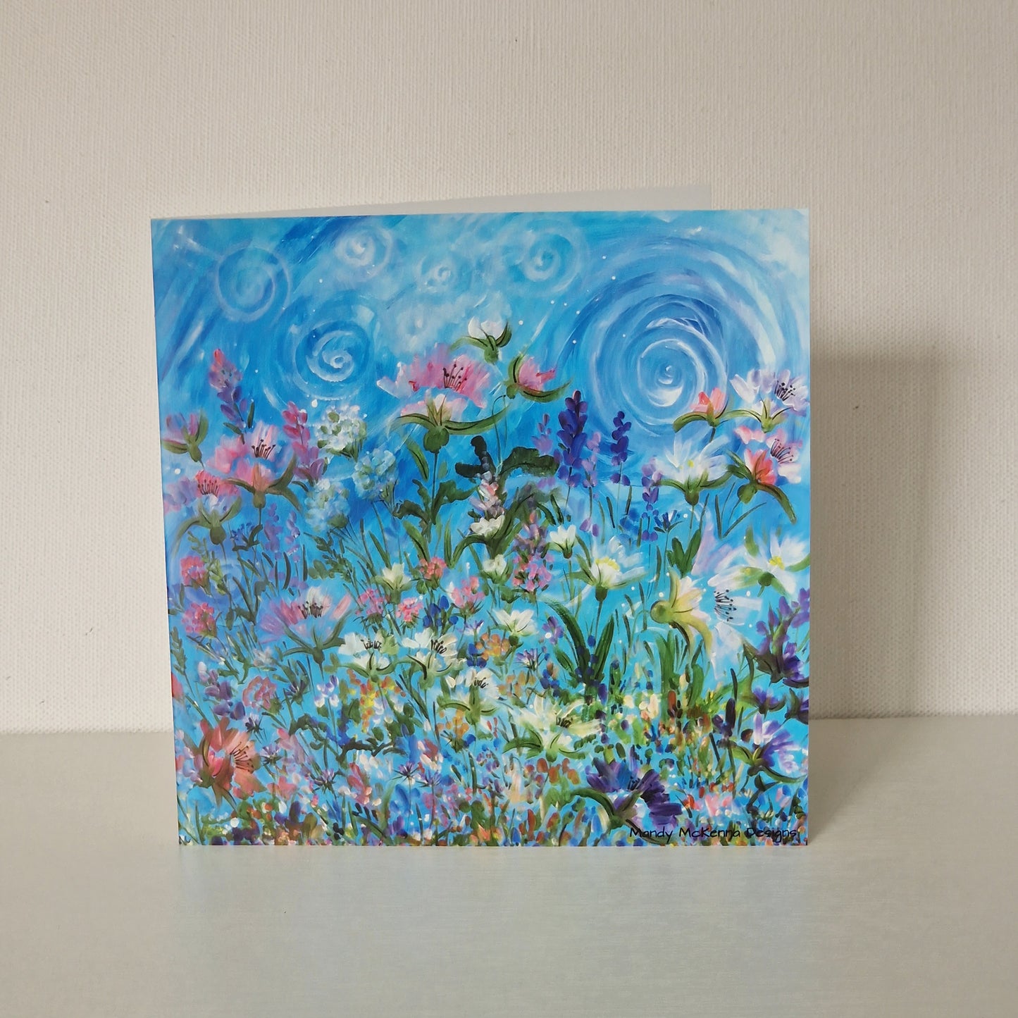 Greetings Card - Wild Meadow - Mandy McKenna Designs