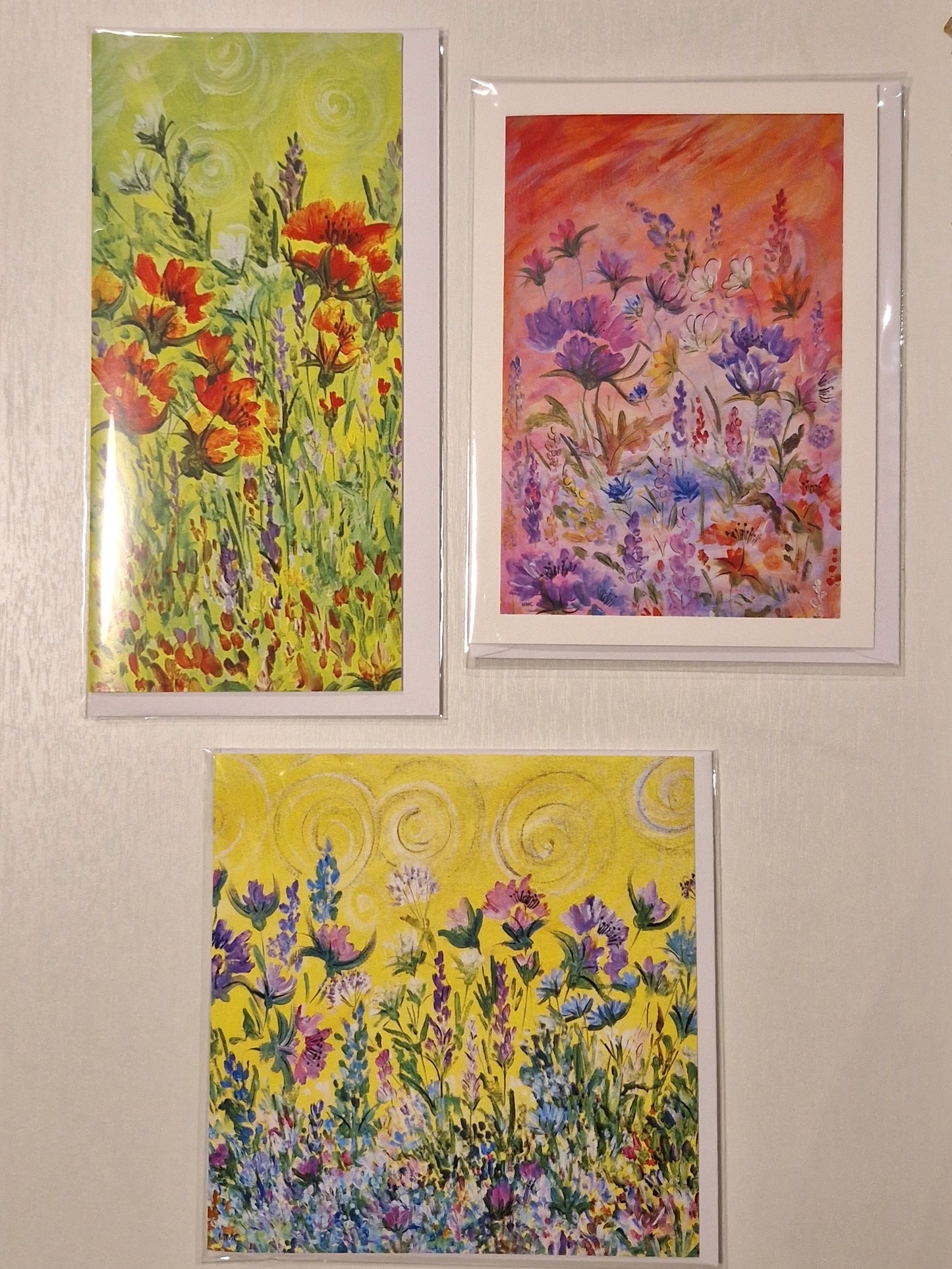 Greetings Cards Set x3 Sunny Days
