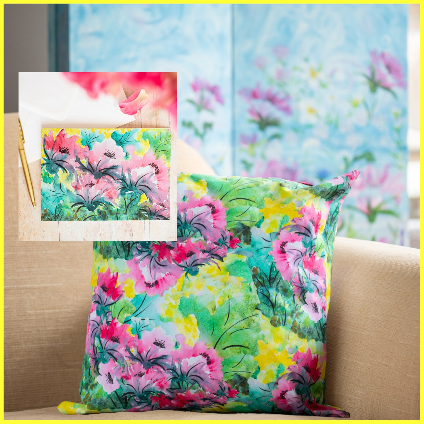 Greeting Card - Pink Paradise