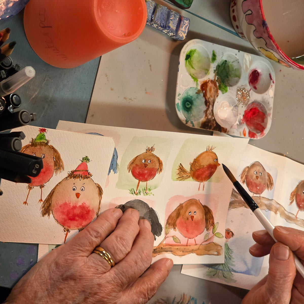 Watercolour or Acrylic Painting Weekly Classes
