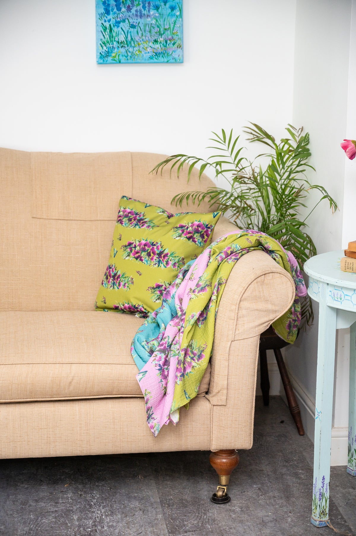 Cushion Covers - Scrumptious in Lime - Mandy McKenna Designs