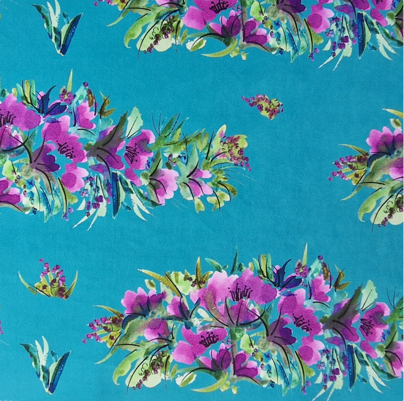 Wallpaper - Scrumptious in Teal