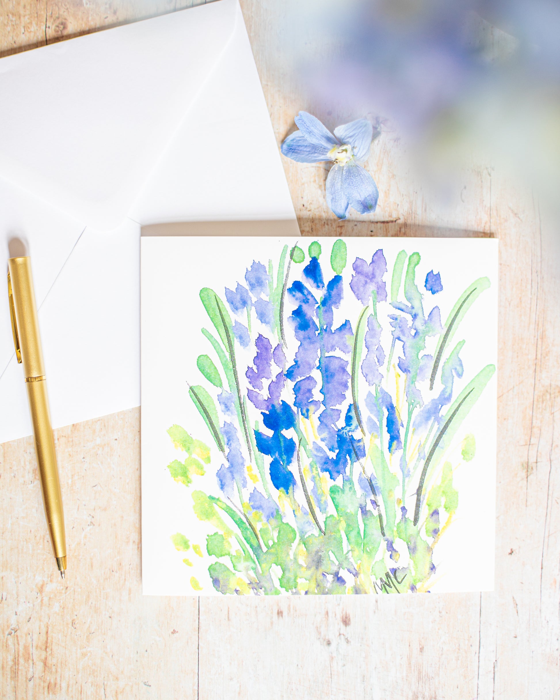 Lavender Fields Floral Cushion Cover Repeat Pattern