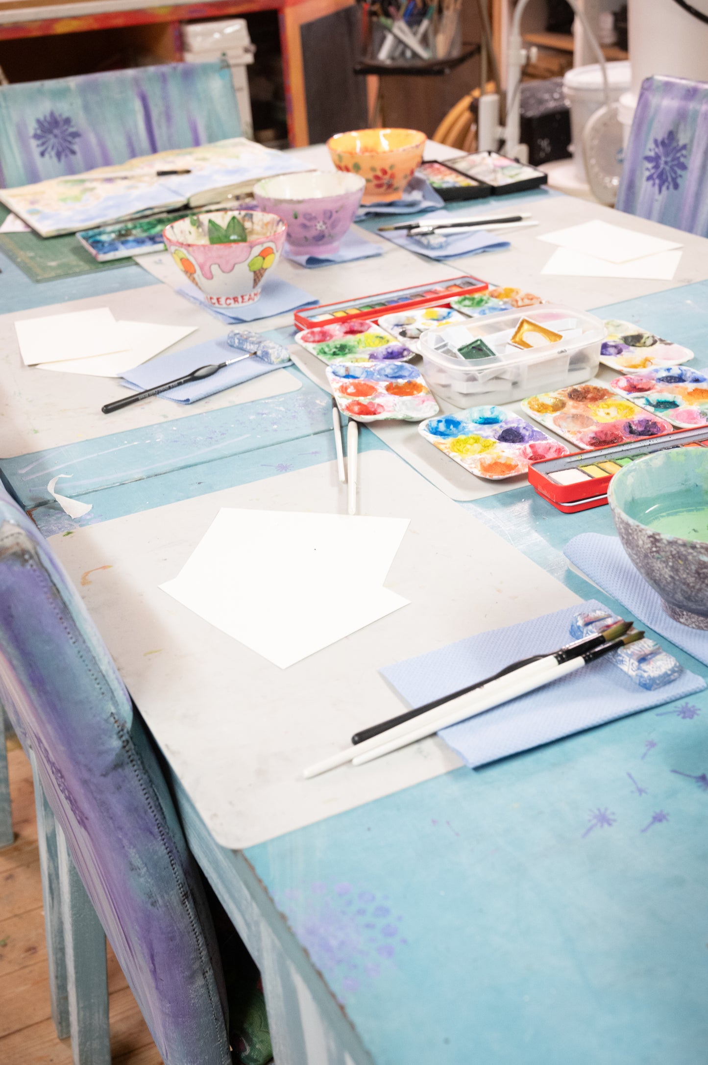 Beginners painting Class - Floral Watercolour or Acrylic Painting - Mandy McKenna Designs 