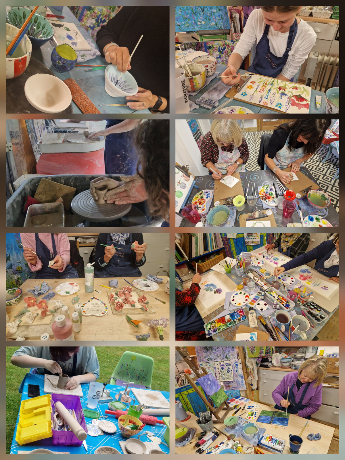 Pottery Painting, Painting Classes, Clay Workshops - Price List - Mandy McKenna Designs 