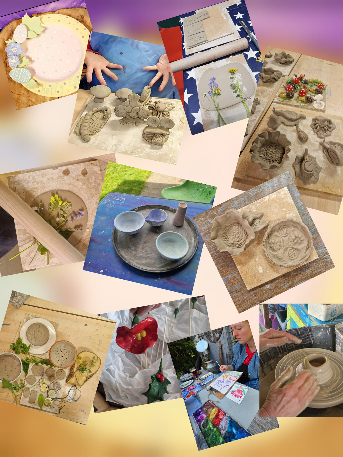 Pottery Painting, Painting Classes, Clay Workshops - Price List - Mandy McKenna Designs 