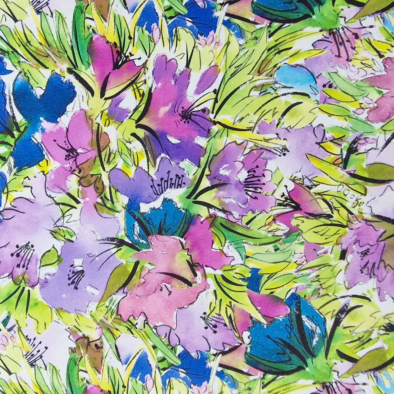Fabric by the metre - Garden Bouquet - Mandy McKenna Designs 