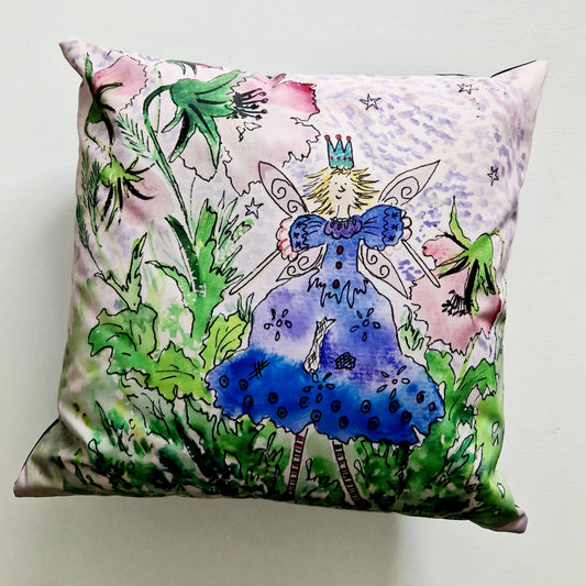 Cushion Cover  - Fairy Garden