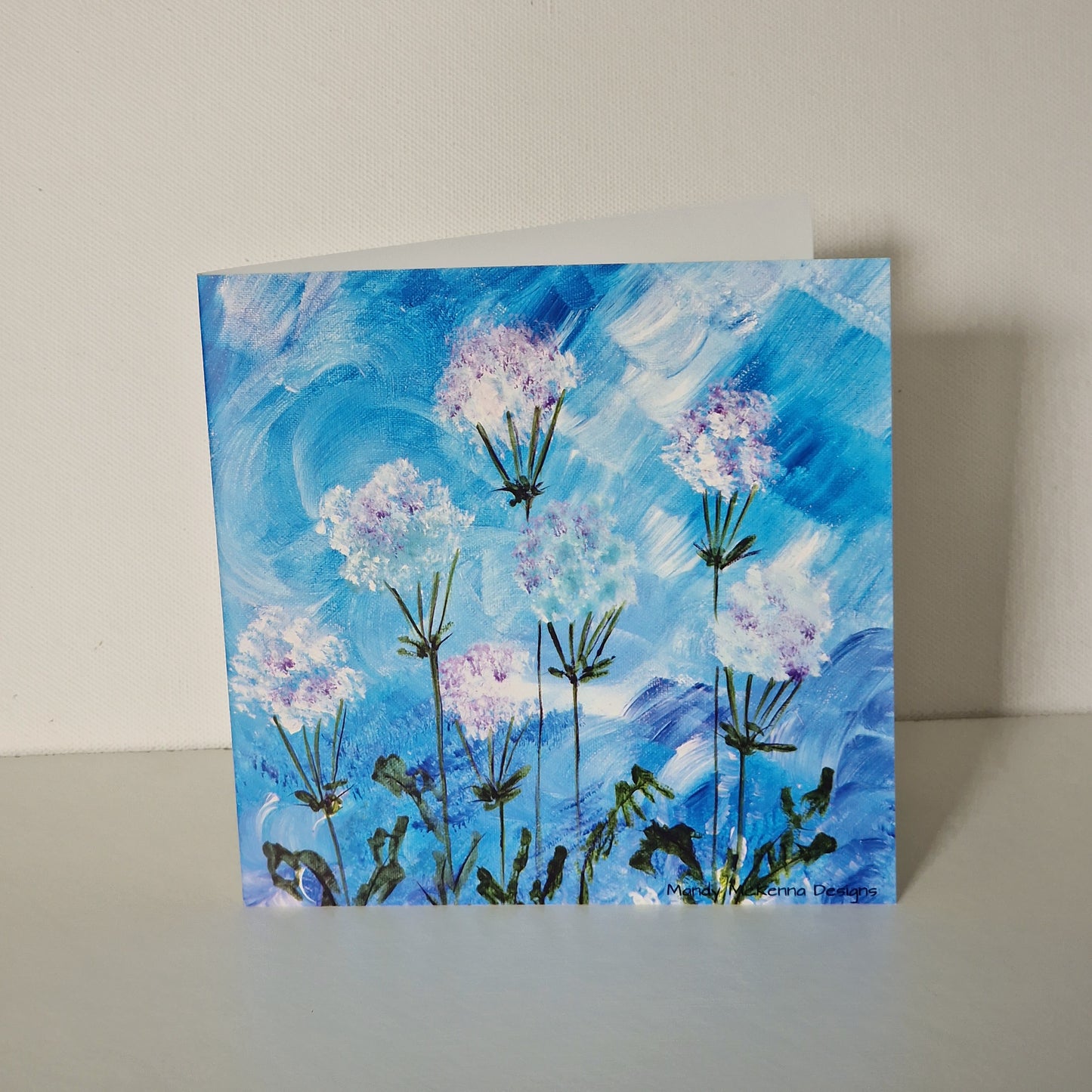 Greetings Card - Mixed Set of 4 Florals