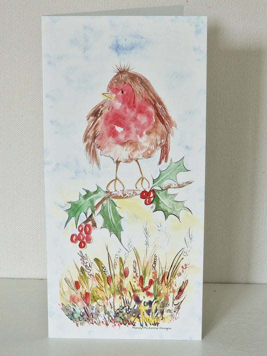 Christmas Robin Card Set