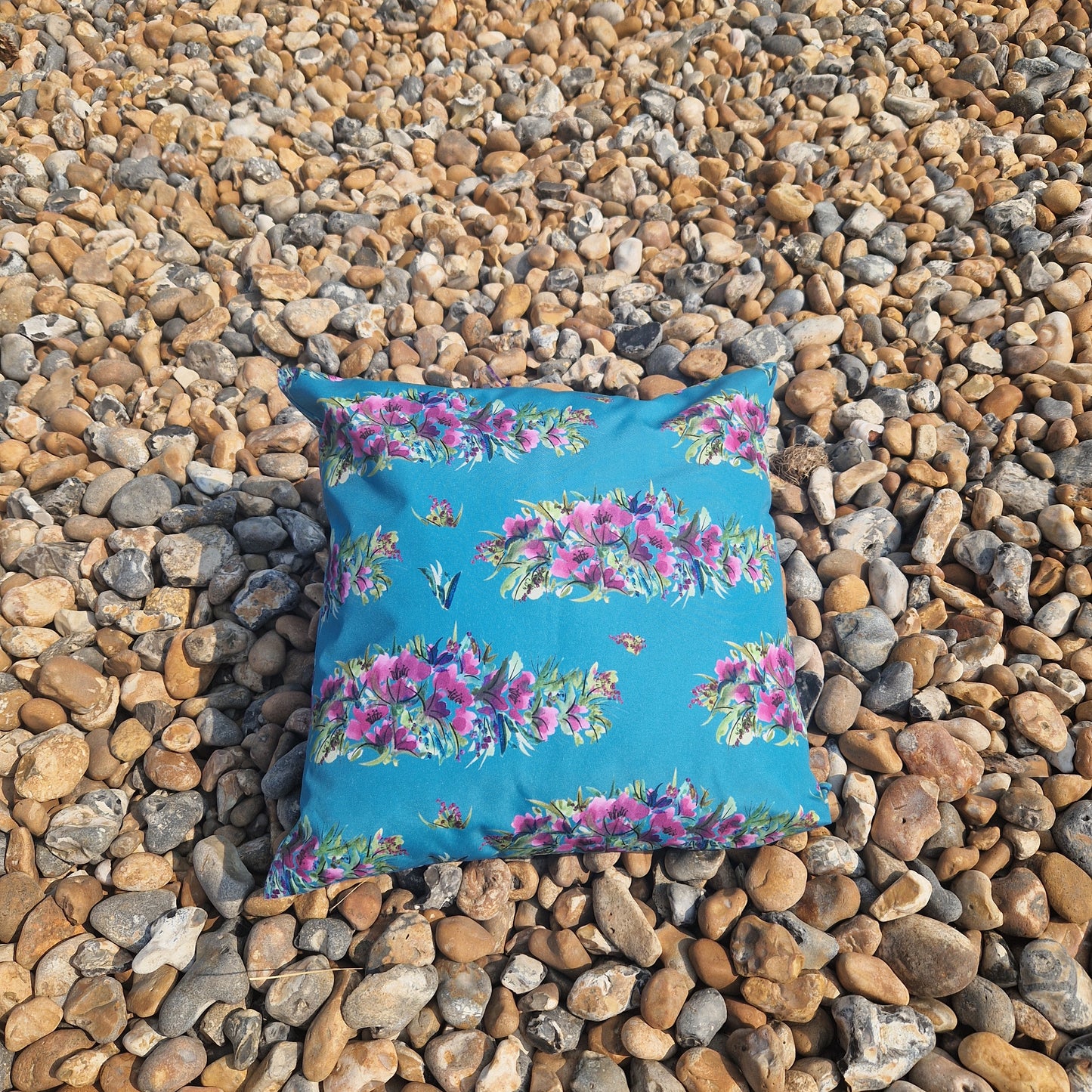 Scrumptious in Teal- Cushion Cover