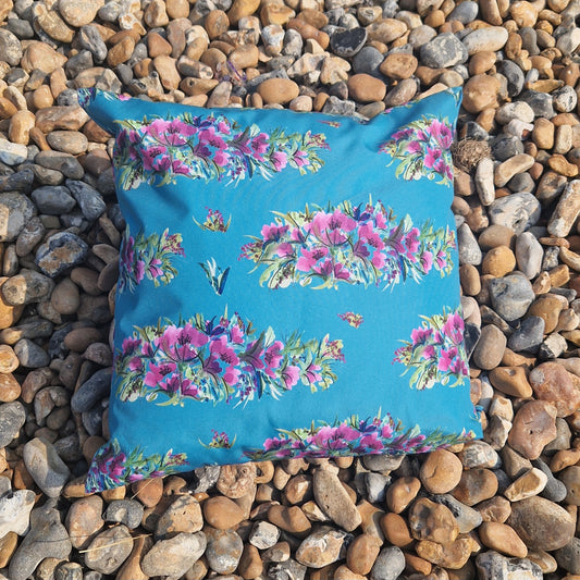 Velvet Cushion Cover  - Scrumptious in Teal