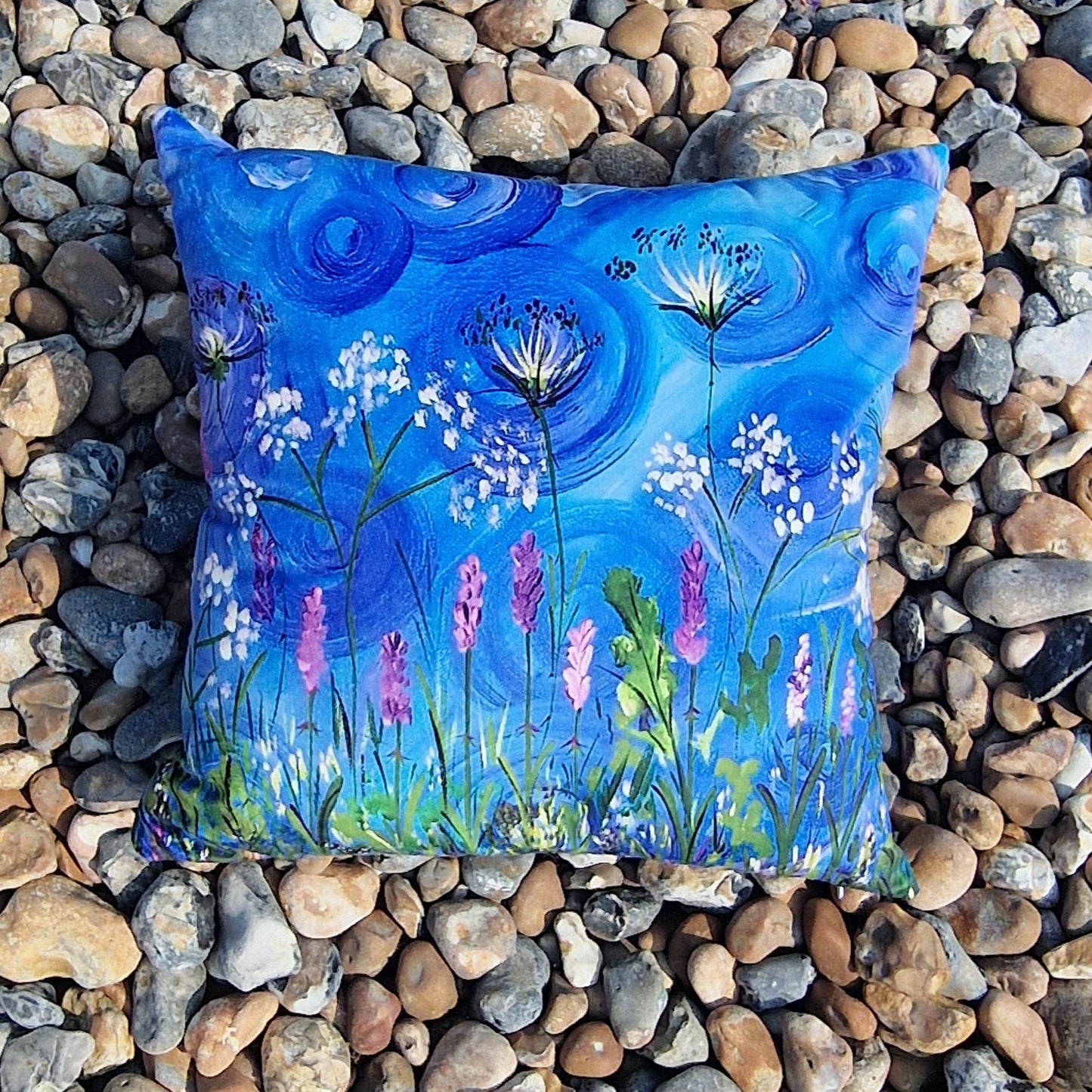 Velvet Cushion Cover - Dancing in the Wind