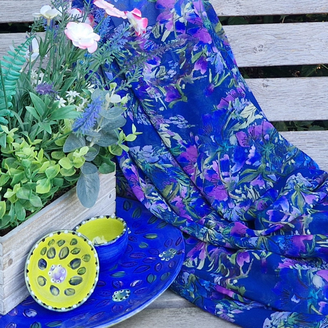 Fabric by the metre - Purplelicious - Mandy McKenna Designs 