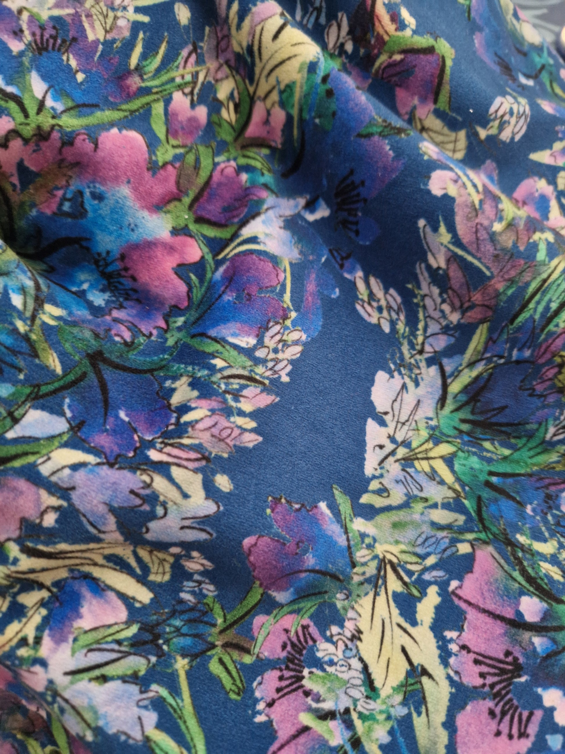 Fabric by the metre - Purplelicious - Mandy McKenna Designs 
