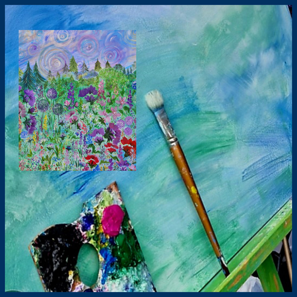 Watercolour or Acrylic Painting Weekly Classes