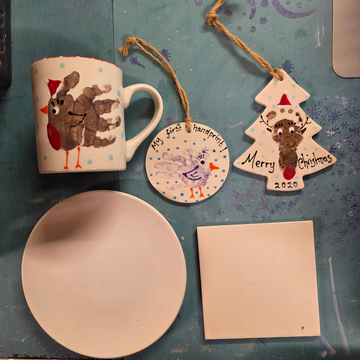 Studio Pottery Painting or Home Kits - Mandy McKenna Designs 