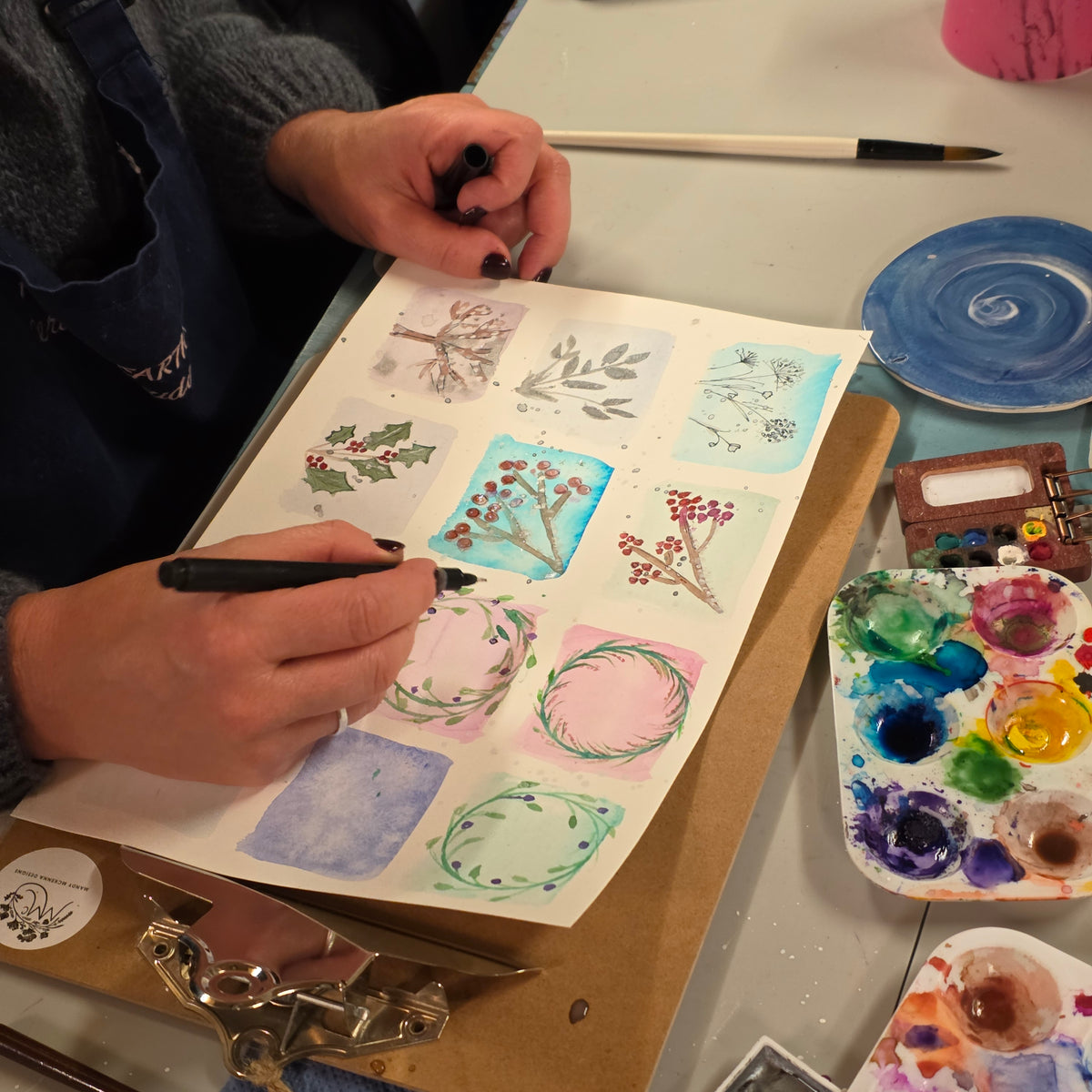Watercolour or Acrylic Painting Weekly Classes