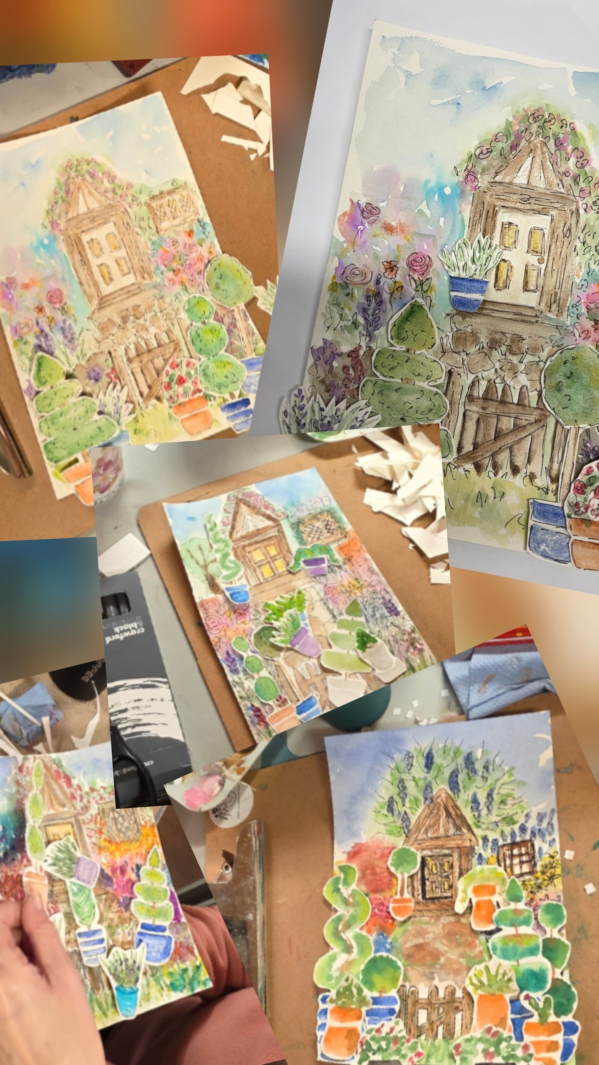Watercolour or Acrylic Painting Weekly Classes
