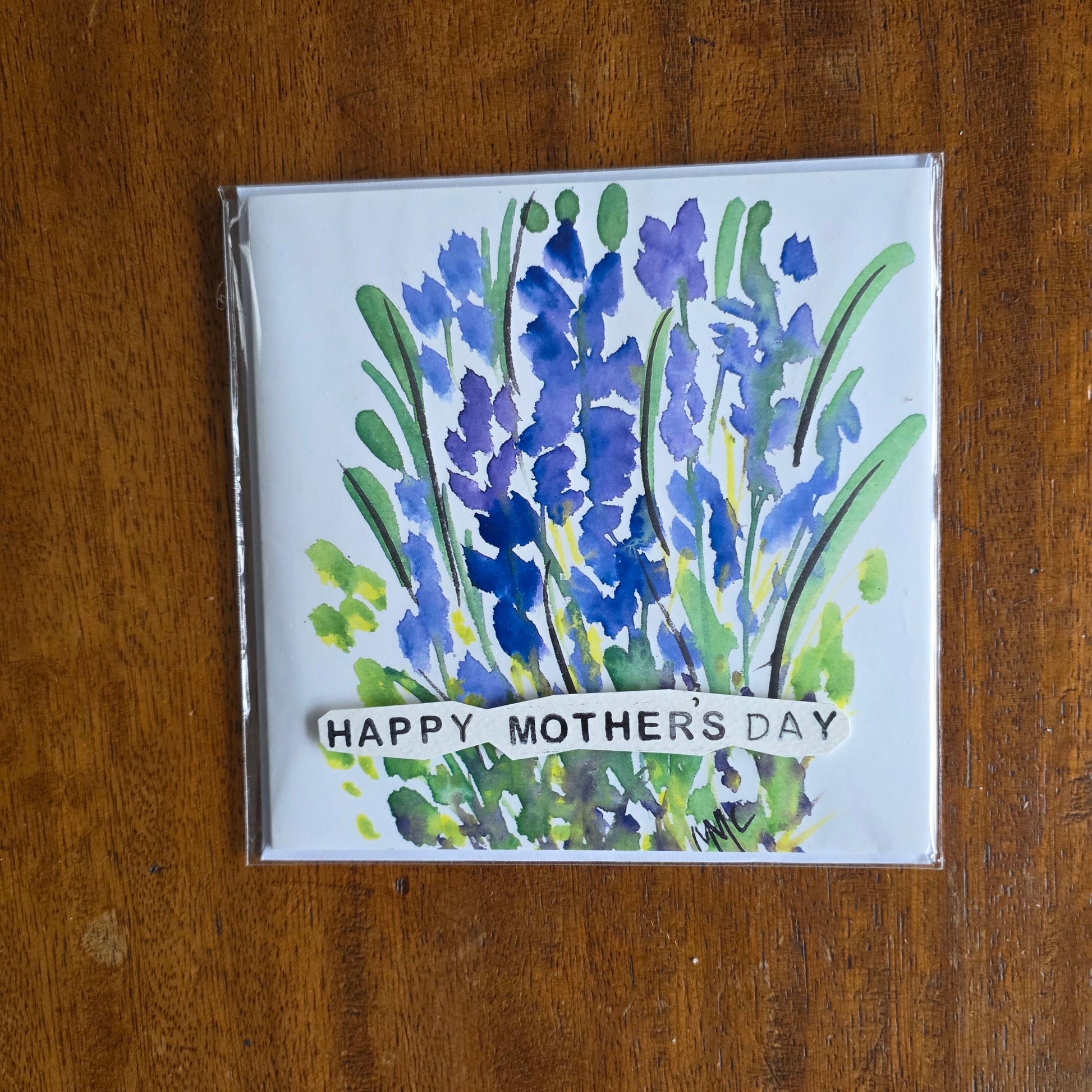 Greetings Card - Lavender Fields - Mandy McKenna Designs 