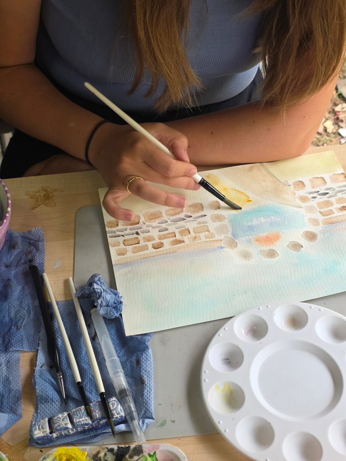 Watercolour or Acrylic Painting Weekly Classes