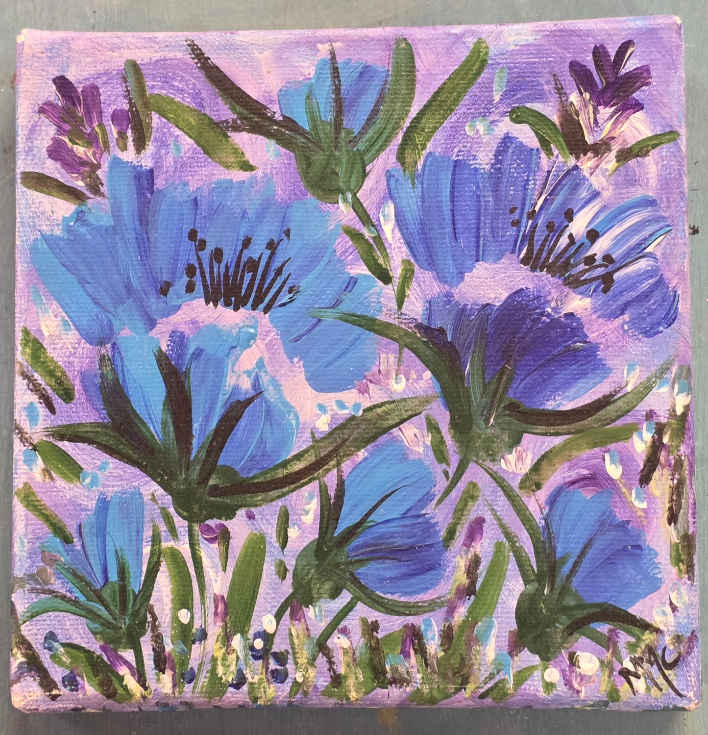 6. Acrylic Painting on Canvas