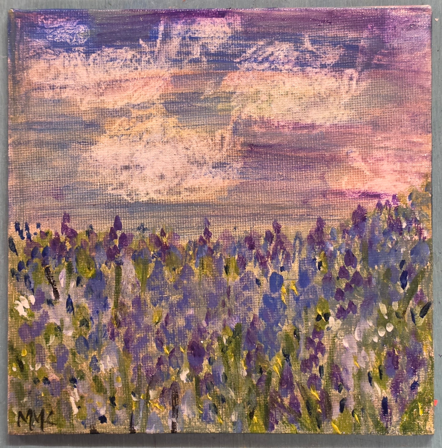 3. Acrylic Painting on Canvas