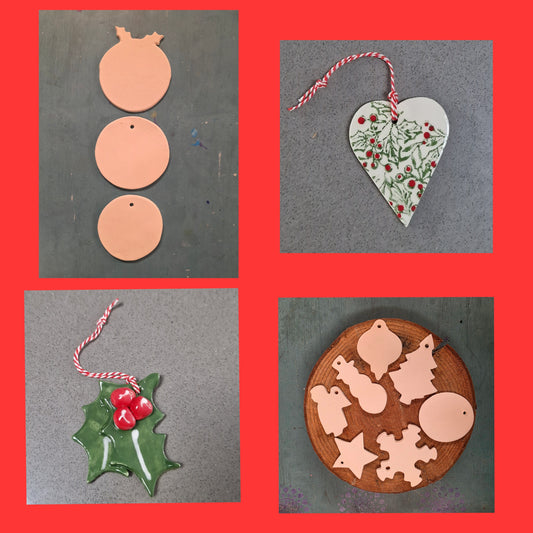 Pottery Painting Christmas Baubles and Decorations AT The Onslow Arms, Loxwood (Copy) - Mandy McKenna Designs 
