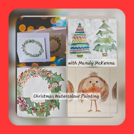 Wakey Watercolour Christmas Cards - The Onslow Arms, Loxwood - Mandy McKenna Designs 