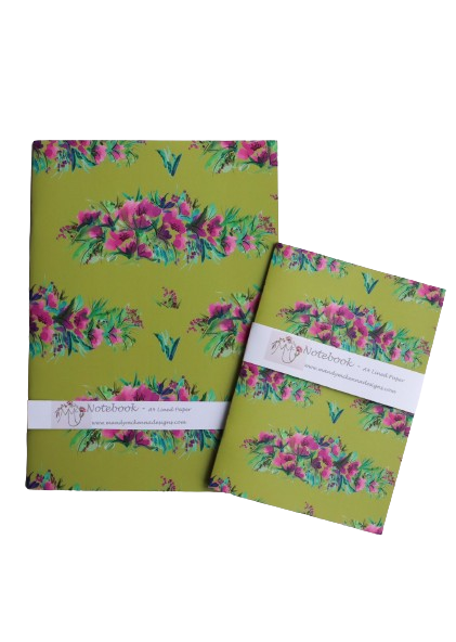 Notebook Set - Scrumptious in Lime