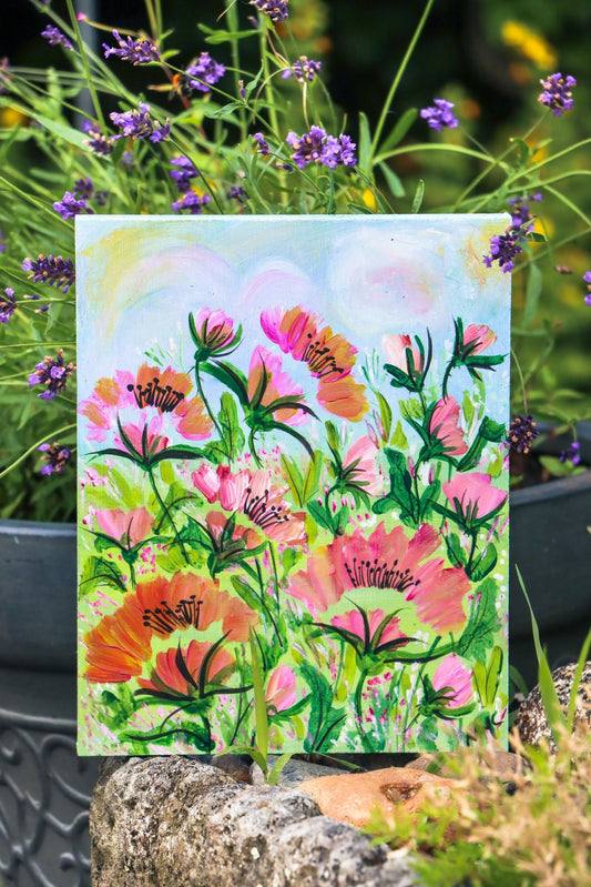 Wall Art - Summer Poppies