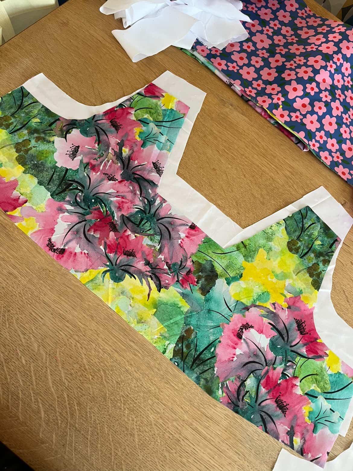 Fabric by the metre  - Pink Paradise - Mandy McKenna Designs 