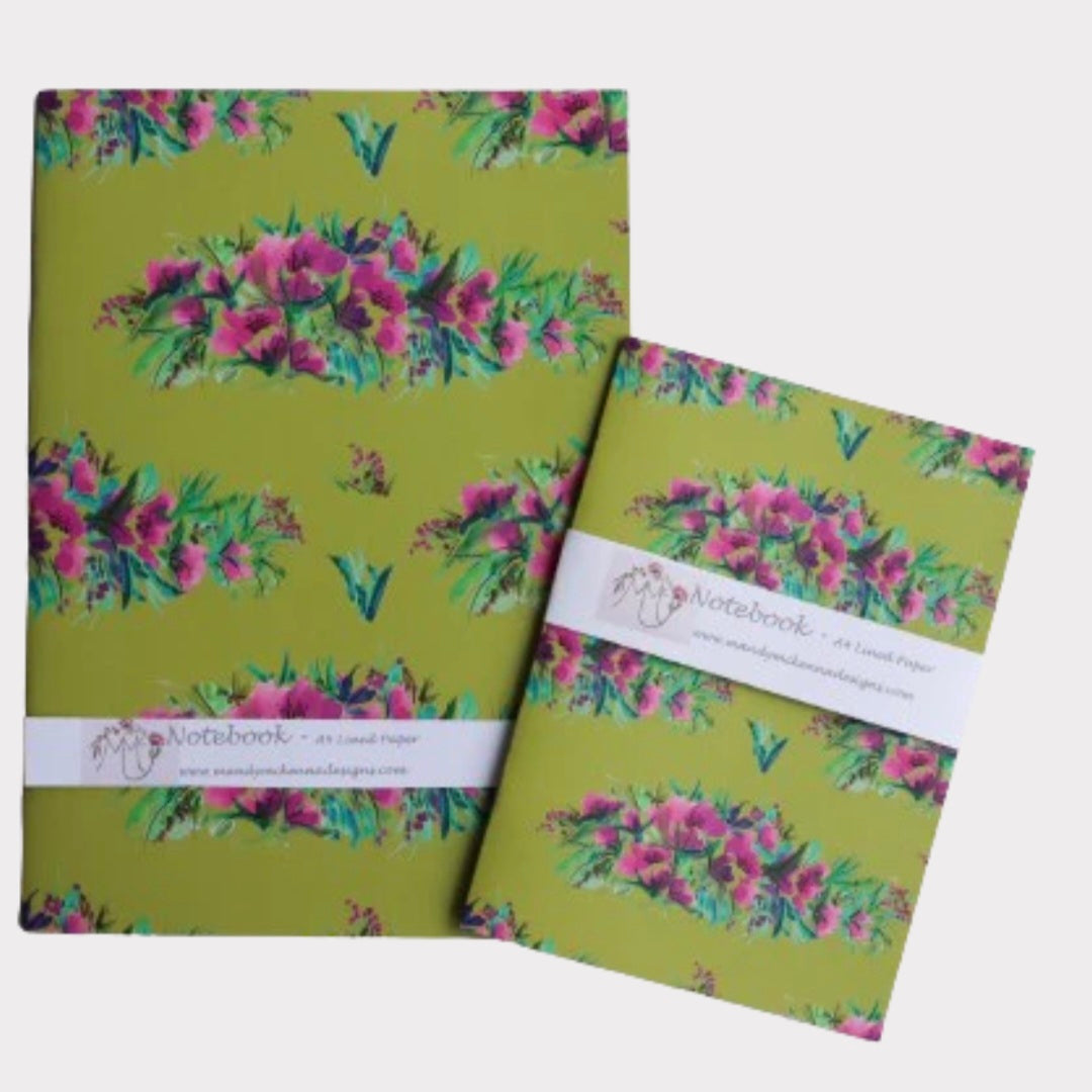 Notebook Set - Scrumptious in Lime