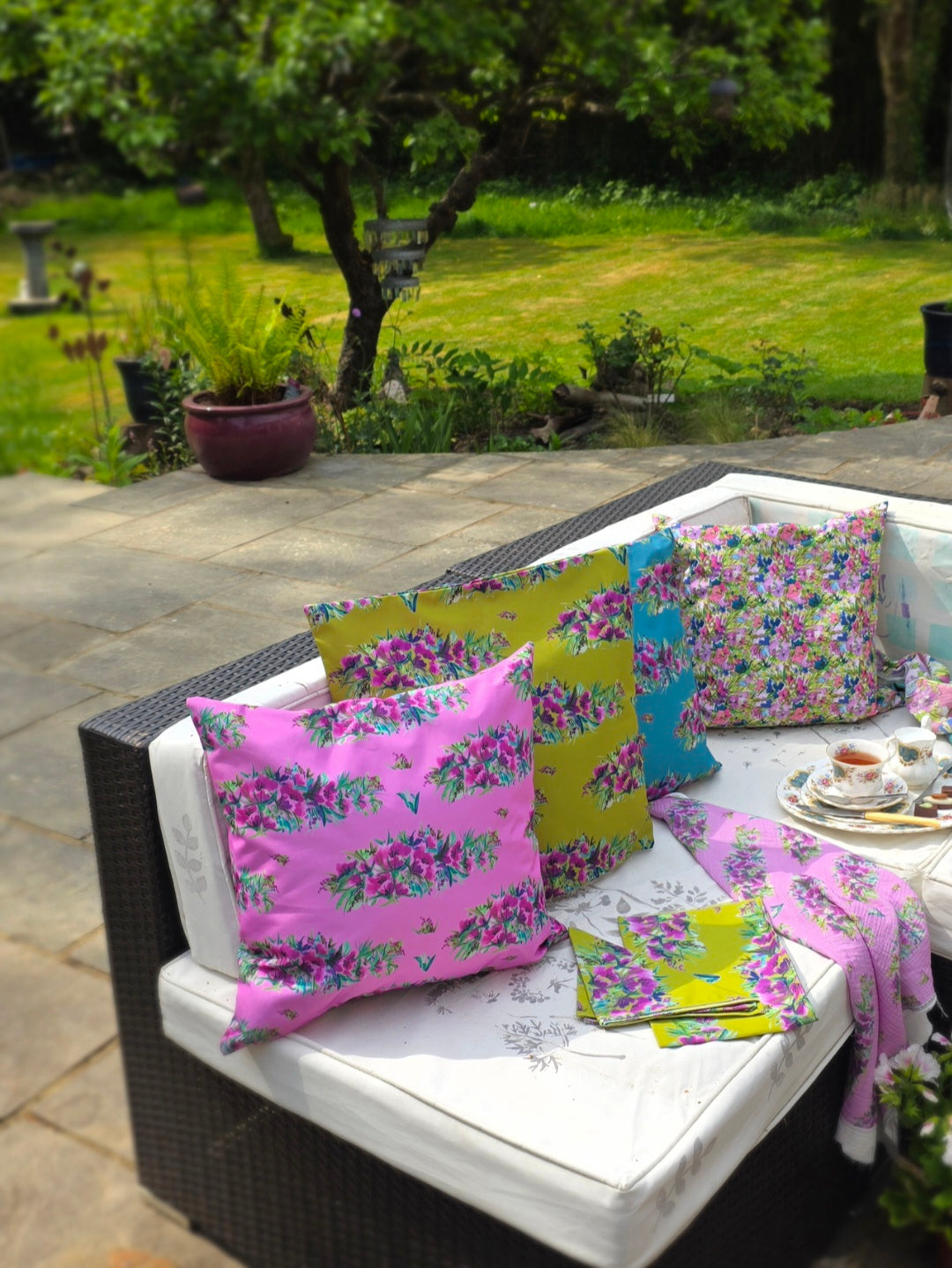Cushion Covers - Scrumptious in Pink - Mandy McKenna Designs 
