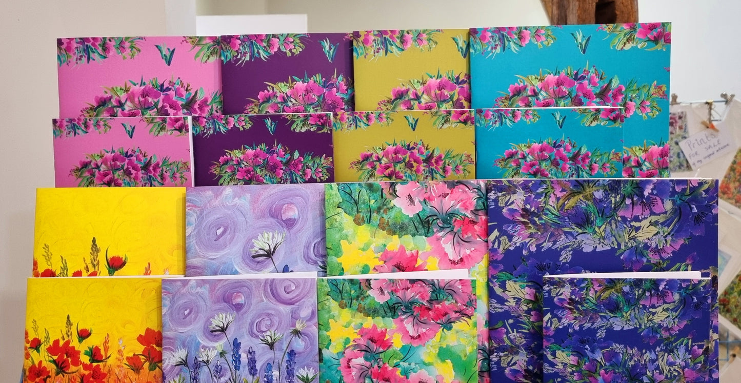 Notebook A4 Lined Paper - Pink Paradise