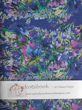 Notebook A5 Plain Paper - Purplelious